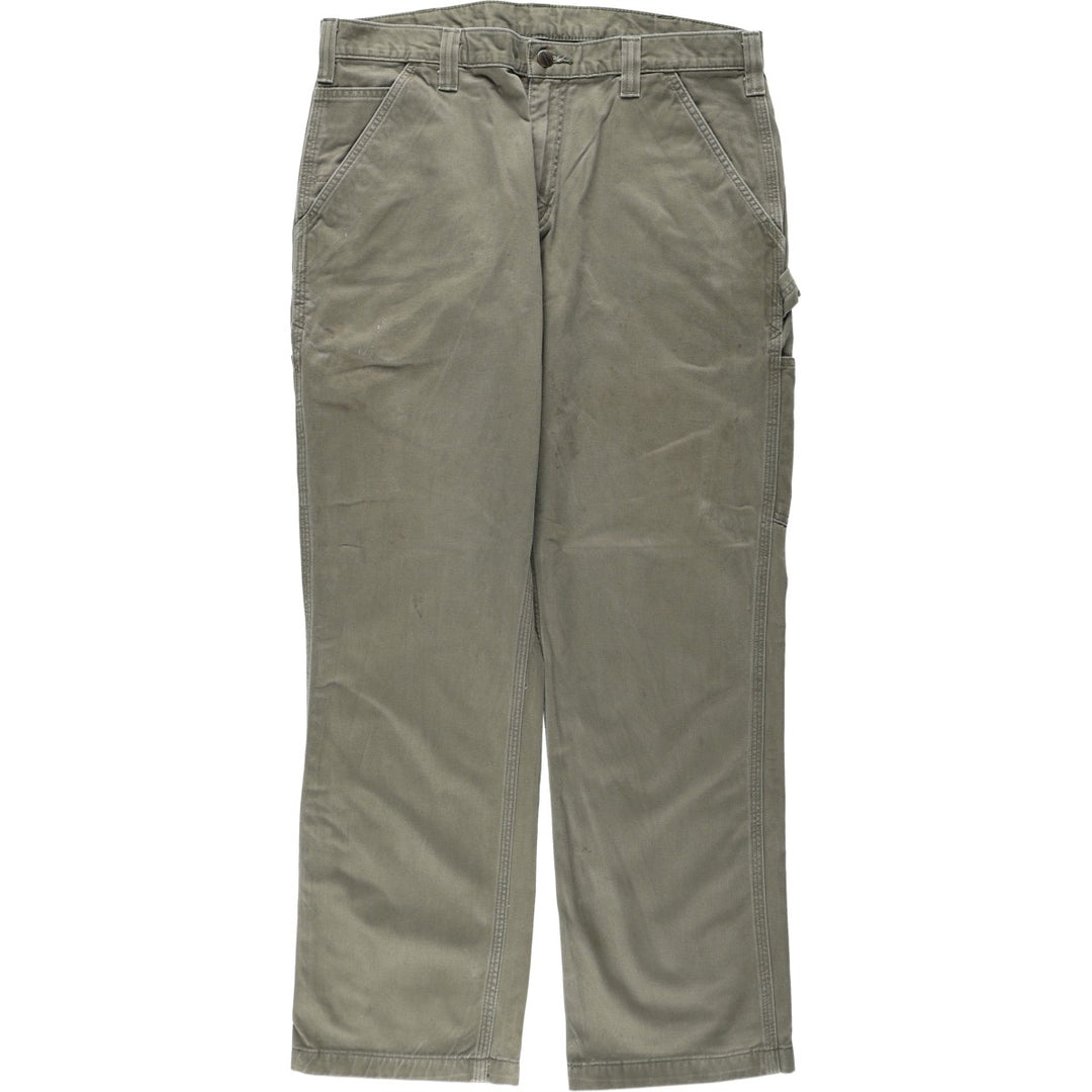 Carhartt Relaxed Fit Painter Pants, Men's W37 (approx.) cotton Khaki type Vintage Second Hand