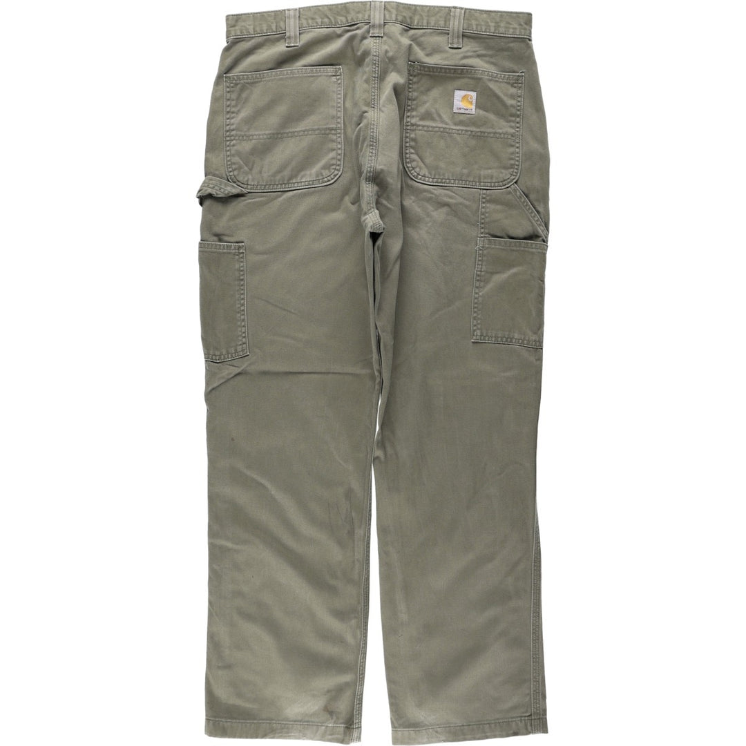 Carhartt Relaxed Fit Painter Pants, Men's W37 (approx.) cotton Khaki type Vintage Second Hand