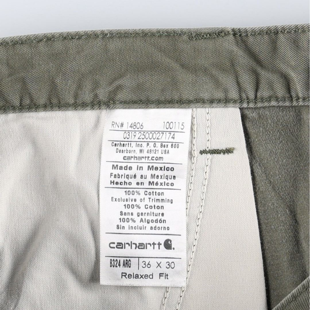 Carhartt Relaxed Fit Painter Pants, Men's W37 (approx.) cotton Khaki type Vintage Second Hand