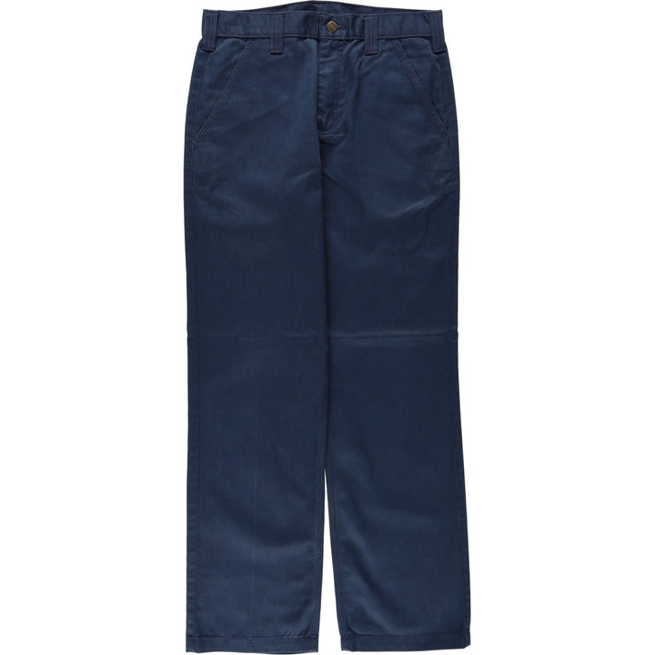 Carhartt Blended Twill Pant Work Pants, Men's W32 (approx.) polyester navy blue type Vintage Second Hand