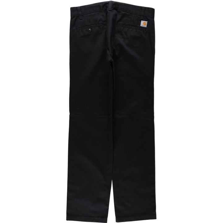 Carhartt UNIT PANT work pants, men's size W36 (approx.) polyester black type Vintage Second Hand