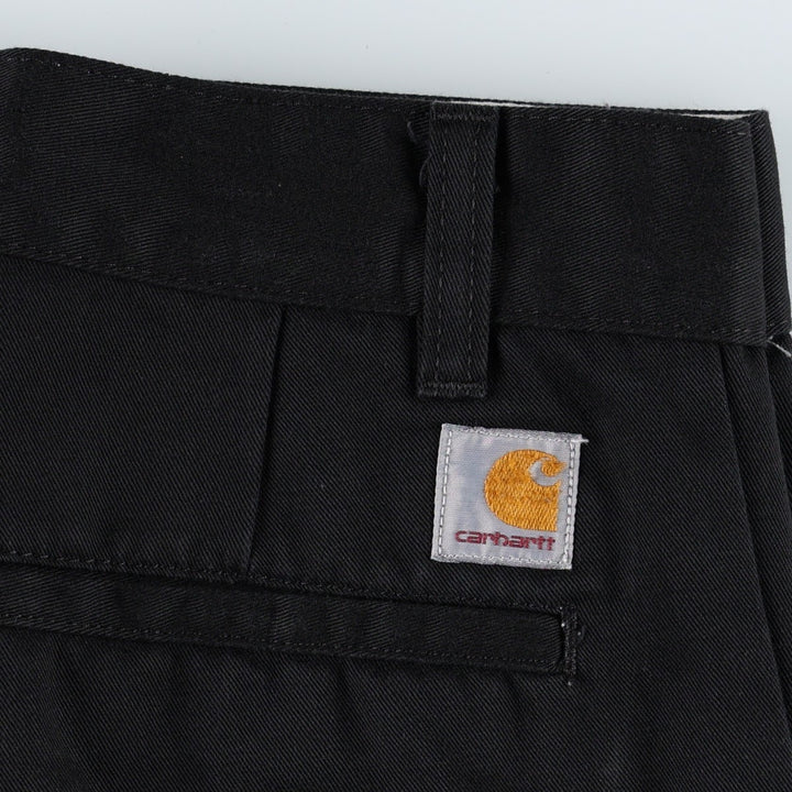 Carhartt UNIT PANT work pants, men's size W36 (approx.) polyester black type Vintage Second Hand