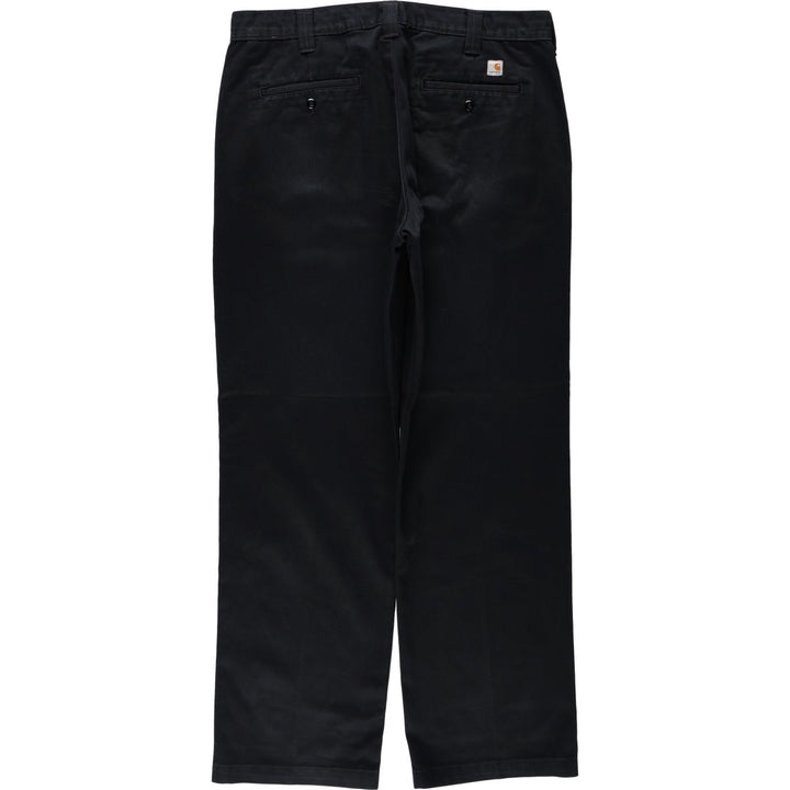Carhartt Blended Twill Pant Work Pants, Men's W37 (approx.) unclear black type Vintage Second Hand