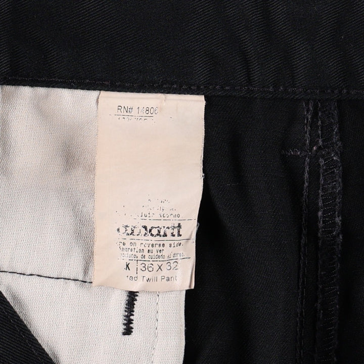Carhartt Blended Twill Pant Work Pants, Men's W37 (approx.) unclear black type Vintage Second Hand