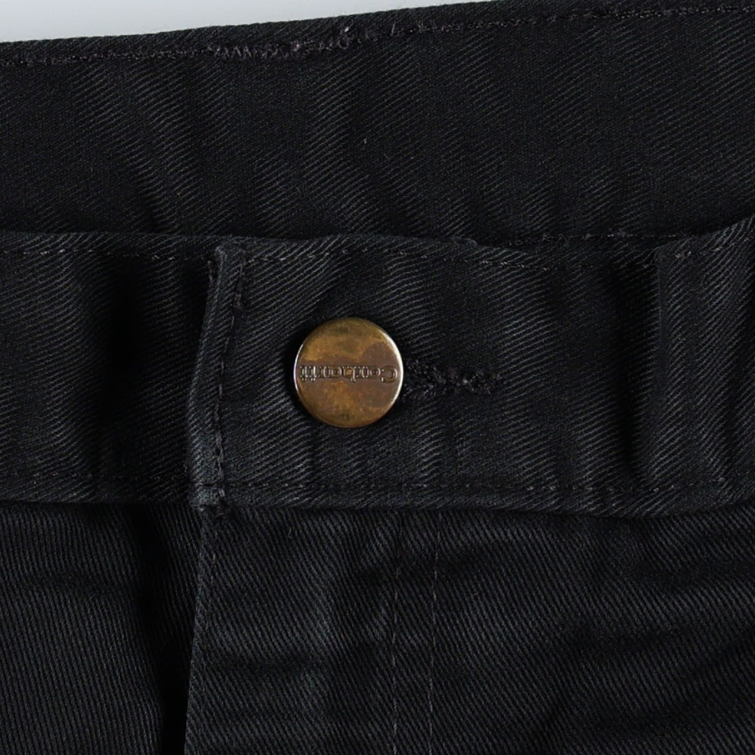 Carhartt Blended Twill Pant Work Pants, Men's W37 (approx.) unclear black type Vintage Second Hand