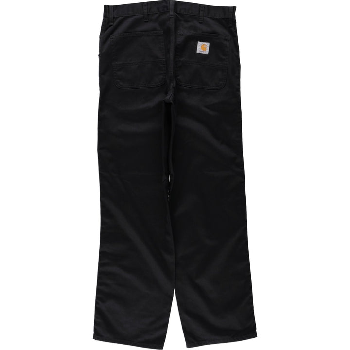 Carhartt SIMPLE PANT Work Pants, Men's W36 equivalent. polyester black type Vintage Second Hand