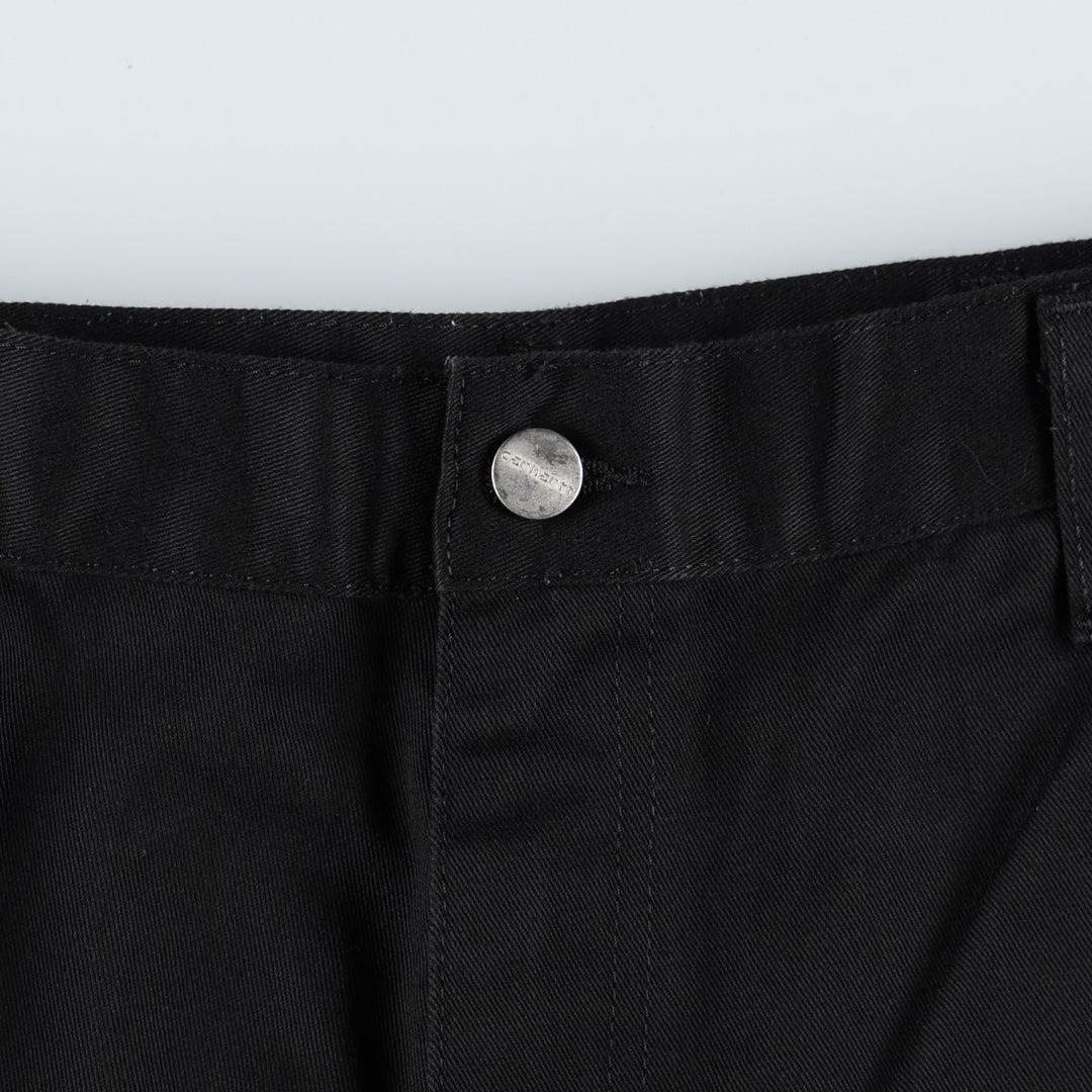 Carhartt SIMPLE PANT Work Pants, Men's W36 equivalent. polyester black type Vintage Second Hand