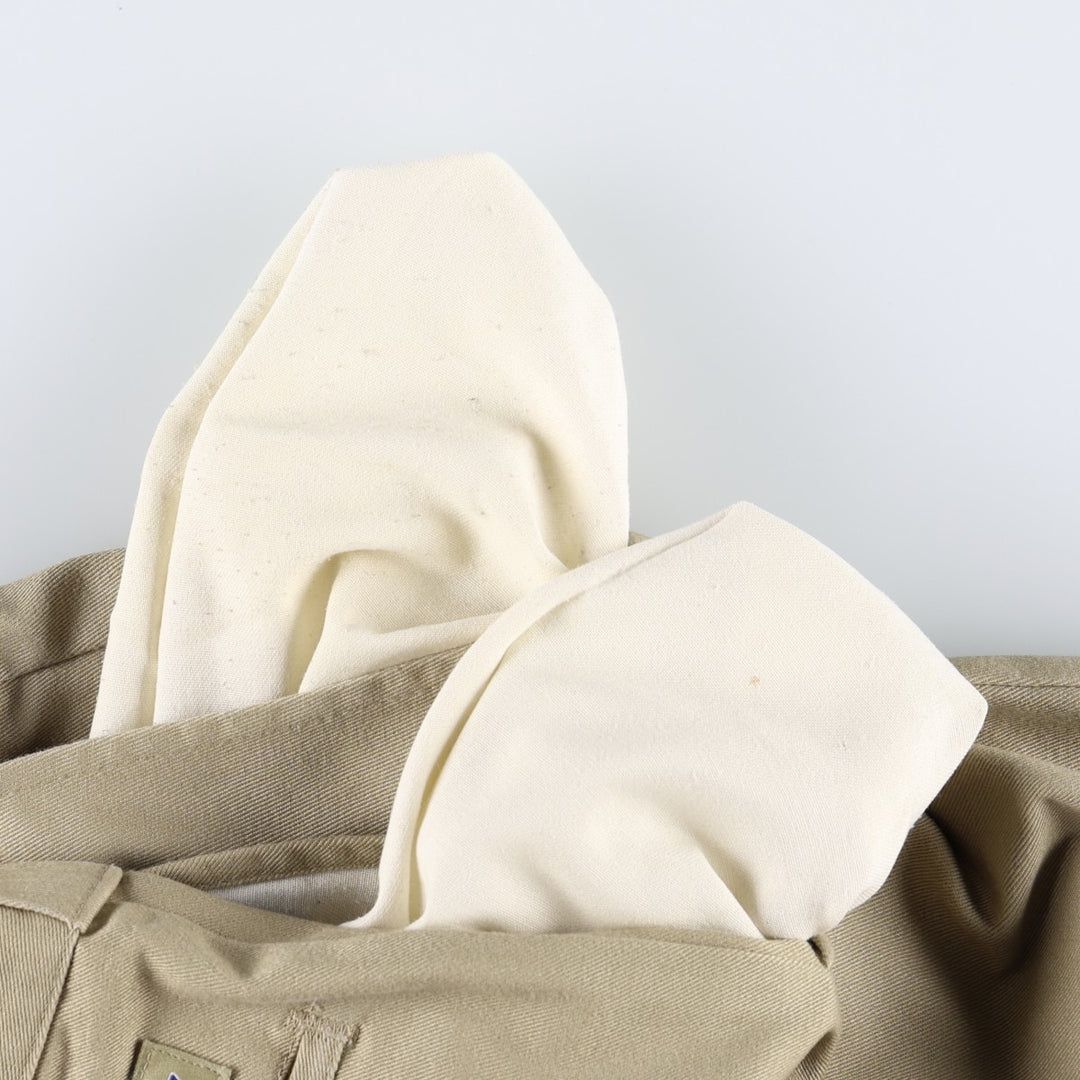 90'S Dickies Work Pants Made in USA Men's W33 Vintage polyester Beige type Vintage Second Hand