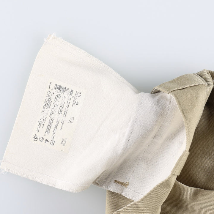 90'S Dickies Work Pants Made in USA Men's W33 Vintage polyester Beige type Vintage Second Hand