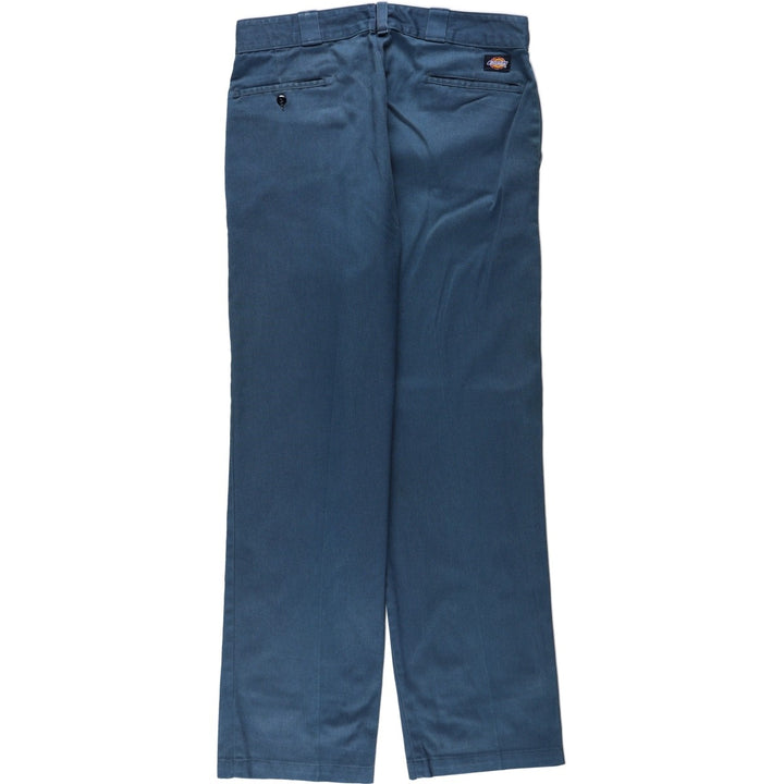 Dickies Work Pants Men's W36 unclear navy blue type Vintage Second Hand