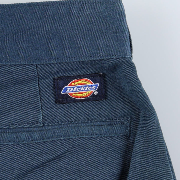 Dickies Work Pants Men's W36 unclear navy blue type Vintage Second Hand