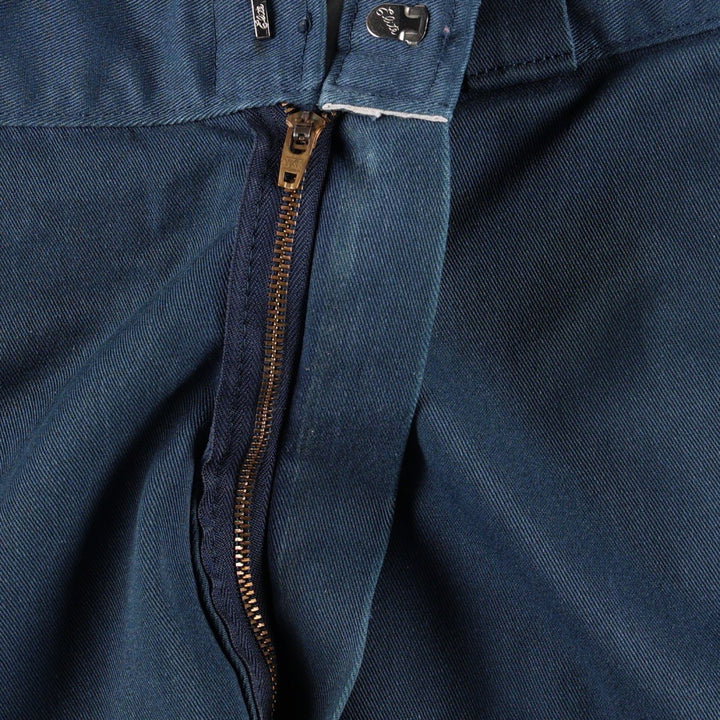 Dickies Work Pants Men's W36 unclear navy blue type Vintage Second Hand