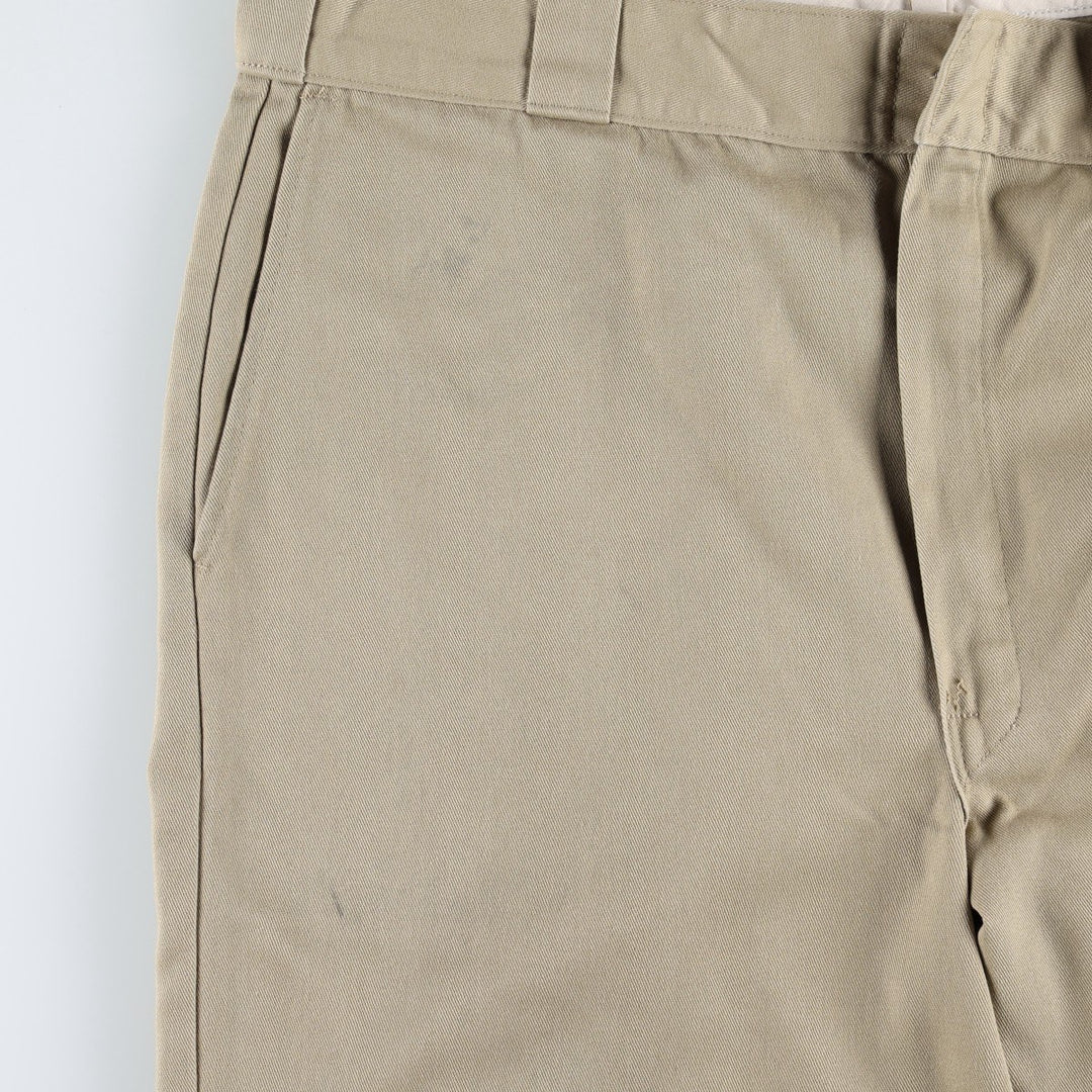 90'S Dickies Work Pants Made in USA Men's W37 Vintage unclear Beige type Vintage Second Hand