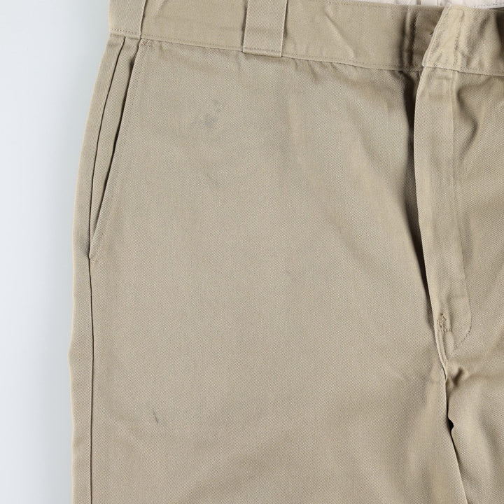 90'S Dickies Work Pants Made in USA Men's W37 Vintage unclear Beige type Vintage Second Hand