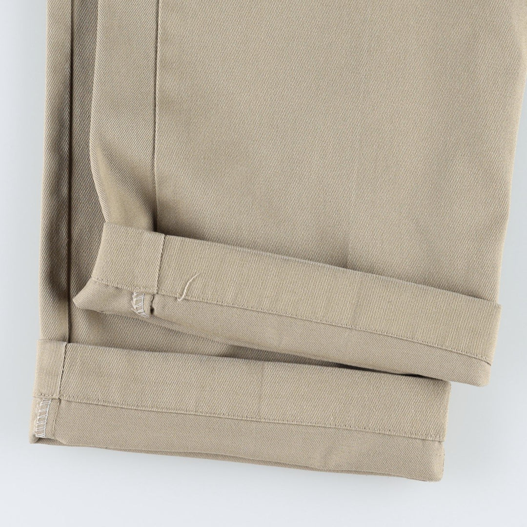 90'S Dickies Work Pants Made in USA Men's W37 Vintage unclear Beige type Vintage Second Hand