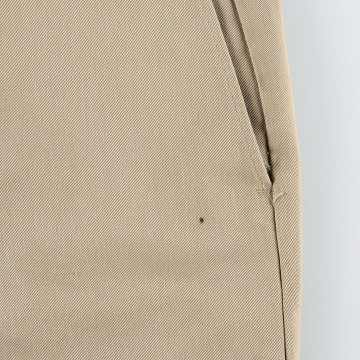 1980'S Dickies Work Pants, Made in USA, Men's Size W37 (approx.), Vintage polyester Beige type Vintage Second Hand