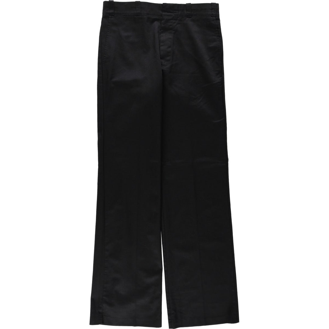 1990'S Sears Regular Fit Work Pants, Made in USA, Men's Size W32 (approx.), Vintage polyester black type Vintage Second Hand