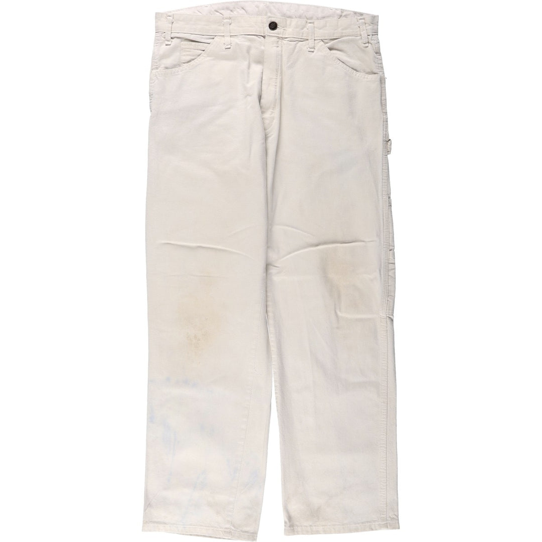 Dickies Painter Pants Men's W34 equivalent cotton pale white type Vintage Second Hand