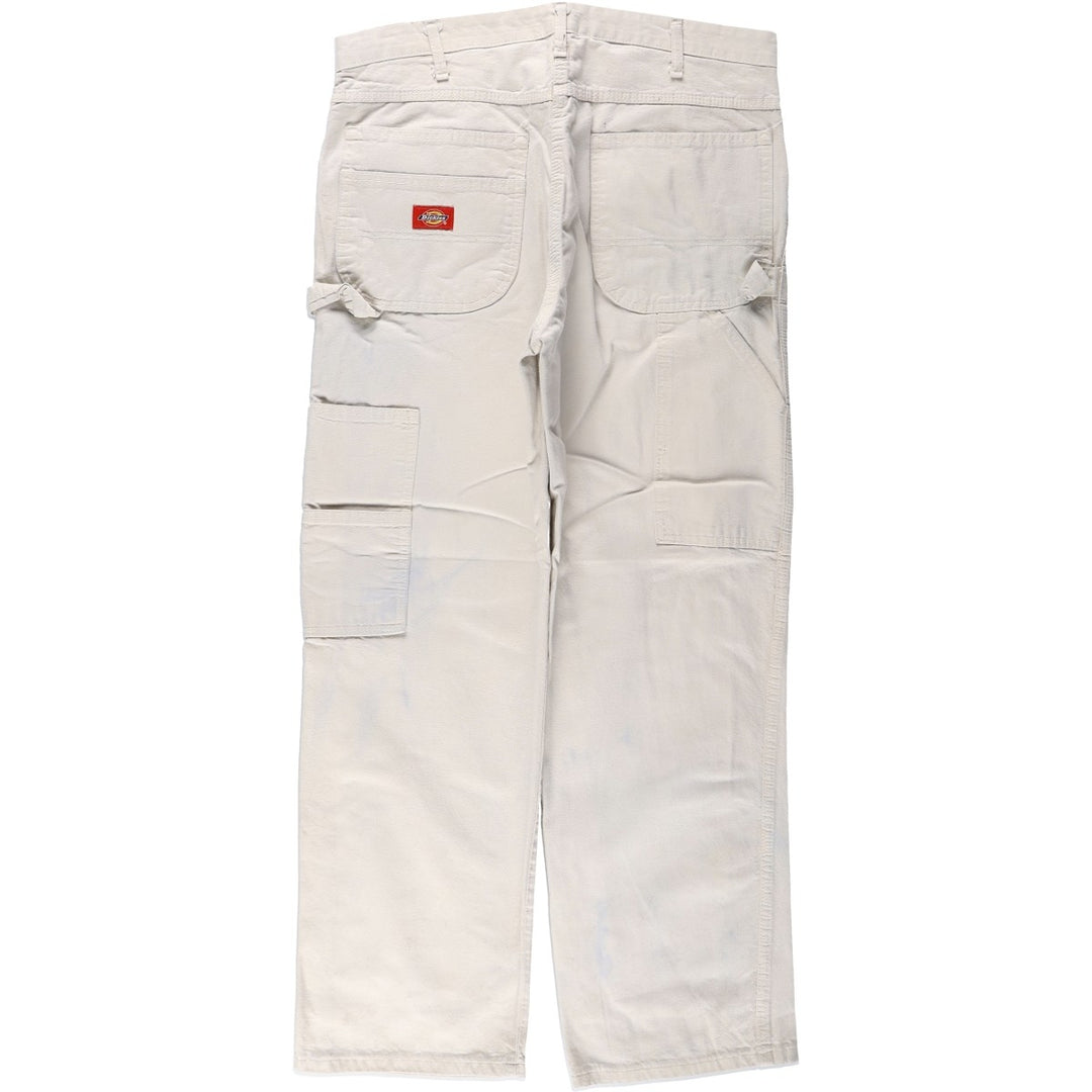 Dickies Painter Pants Men's W34 equivalent cotton pale white type Vintage Second Hand