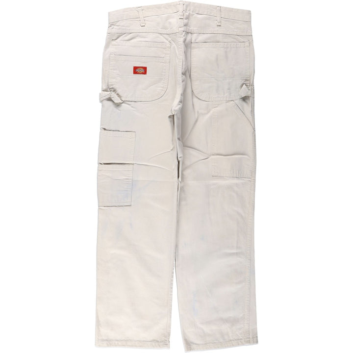 Dickies Painter Pants Men's W34 equivalent cotton pale white type Vintage Second Hand
