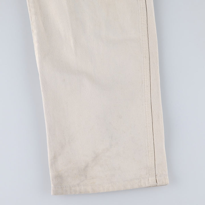 Dickies Painter Pants Men's W34 equivalent cotton pale white type Vintage Second Hand