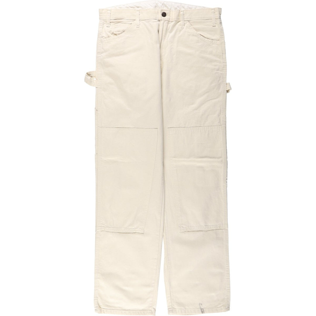Dickies Double Knee Painter Pants, Men's W35 (approx.) cotton unbleached Vintage Second Hand
