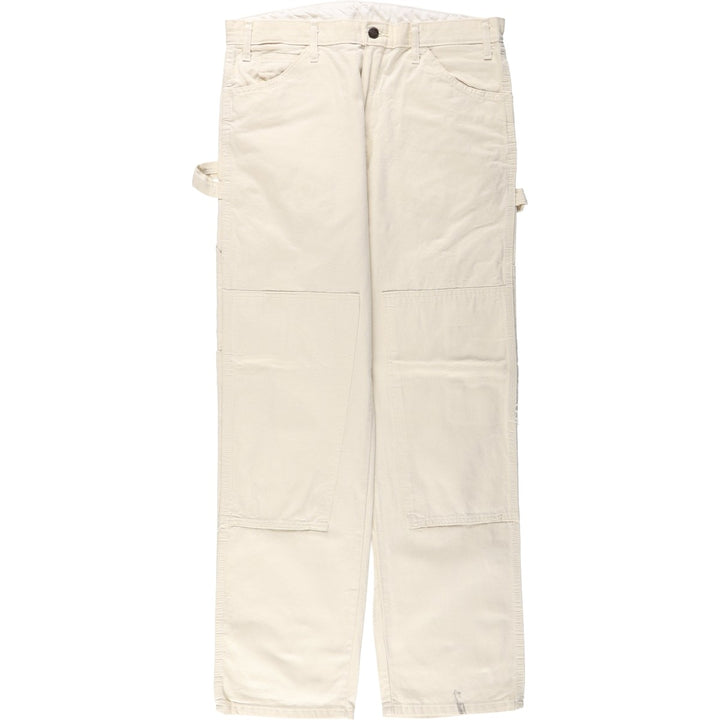 Dickies Double Knee Painter Pants, Men's W35 (approx.) cotton unbleached Vintage Second Hand