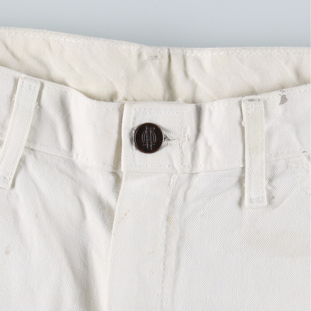Dickies SHERWIN WILLIAMS Painter Pants for Men, W31 equivalent cotton white type Vintage Second Hand