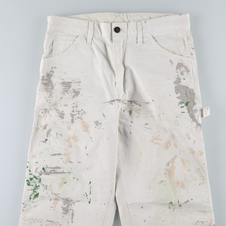 Dickies SHERWIN WILLIAMS Painter Pants for Men, W31 equivalent cotton white type Vintage Second Hand