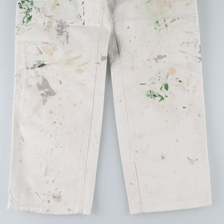 Dickies SHERWIN WILLIAMS Painter Pants for Men, W31 equivalent cotton white type Vintage Second Hand