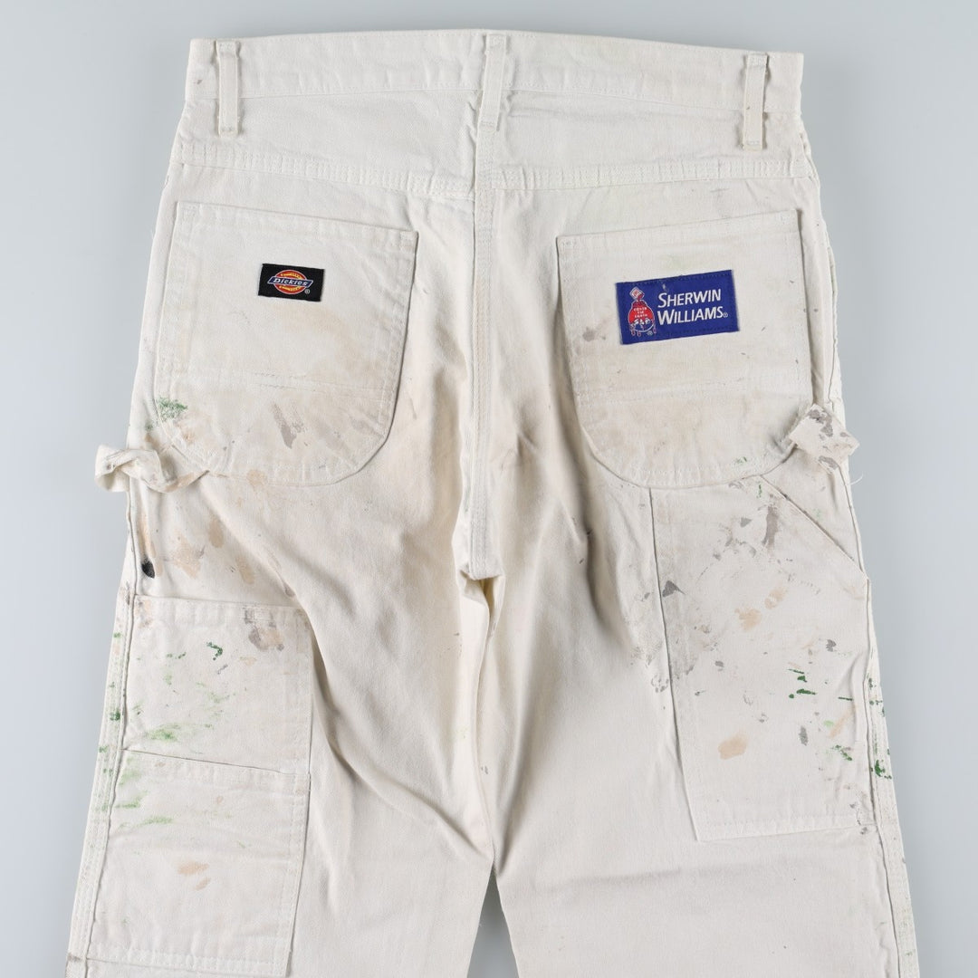 Dickies SHERWIN WILLIAMS Painter Pants for Men, W31 equivalent cotton white type Vintage Second Hand