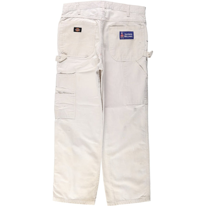 Dickies SHERWIN WILLIAMS Painter Pants for Men, W33 equivalent cotton white type Vintage Second Hand