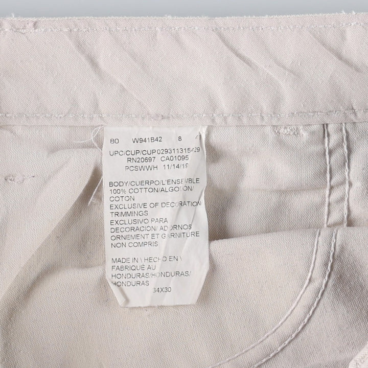Dickies SHERWIN WILLIAMS Painter Pants for Men, W33 equivalent cotton white type Vintage Second Hand