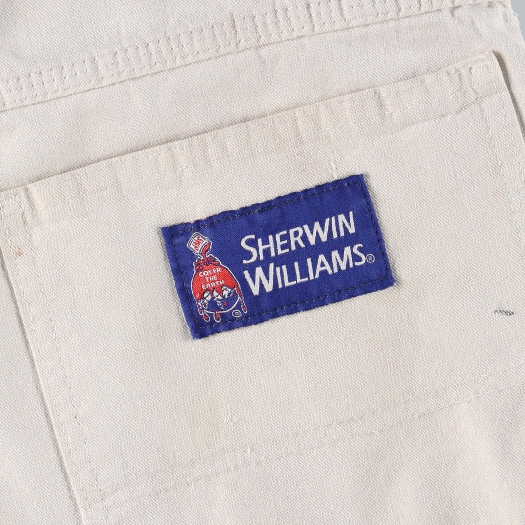 Dickies SHERWIN WILLIAMS Painter Pants for Men, W33 equivalent cotton white type Vintage Second Hand