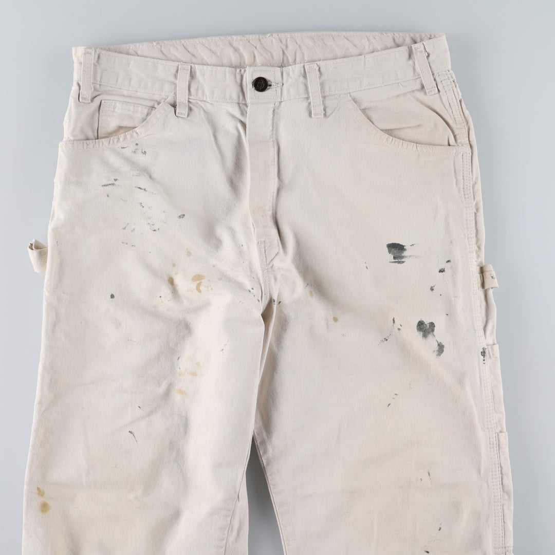 Dickies SHERWIN WILLIAMS Painter Pants for Men, W33 equivalent cotton white type Vintage Second Hand