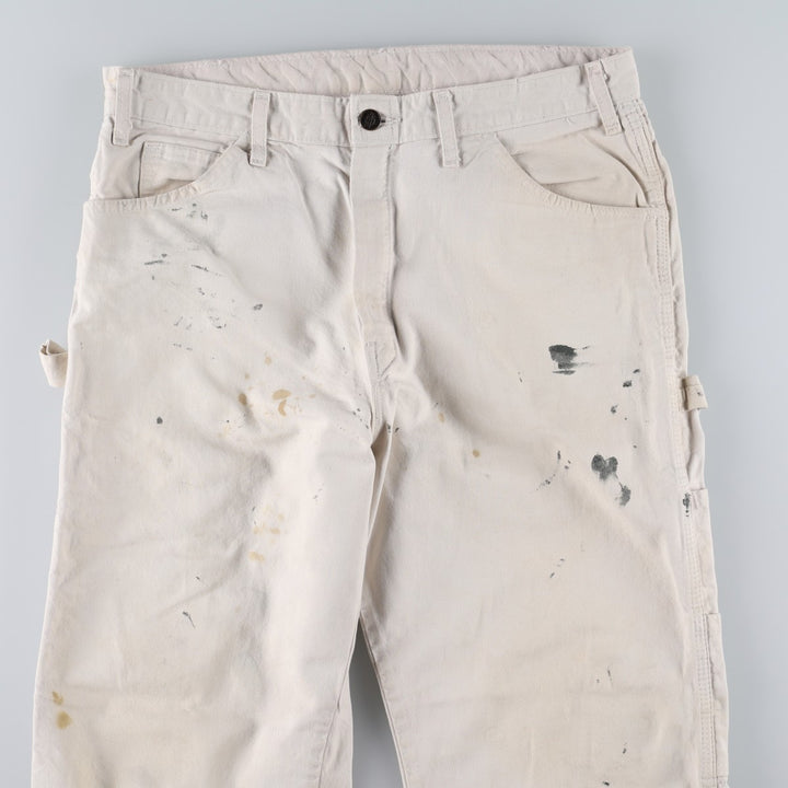 Dickies SHERWIN WILLIAMS Painter Pants for Men, W33 equivalent cotton white type Vintage Second Hand