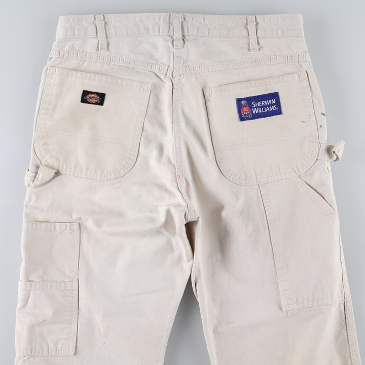 Dickies SHERWIN WILLIAMS Painter Pants for Men, W33 equivalent cotton white type Vintage Second Hand