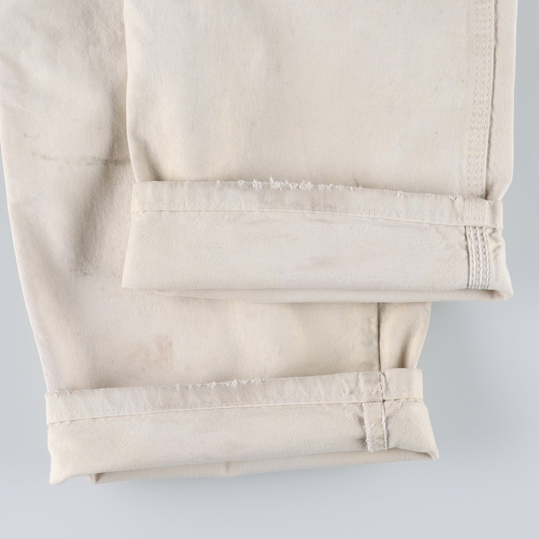Dickies SHERWIN WILLIAMS Painter Pants for Men, W33 equivalent cotton white type Vintage Second Hand