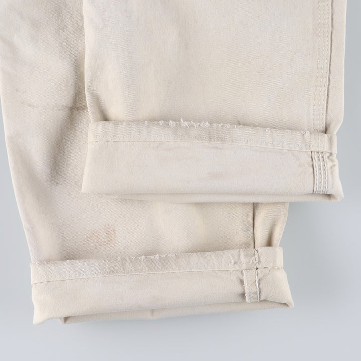 Dickies SHERWIN WILLIAMS Painter Pants for Men, W33 equivalent cotton white type Vintage Second Hand