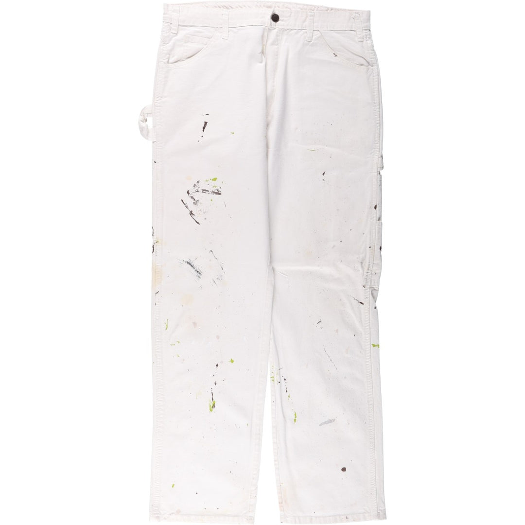 Dickies SHERWIN WILLIAMS Painter Pants for Men, W34 equivalent cotton white type Vintage Second Hand