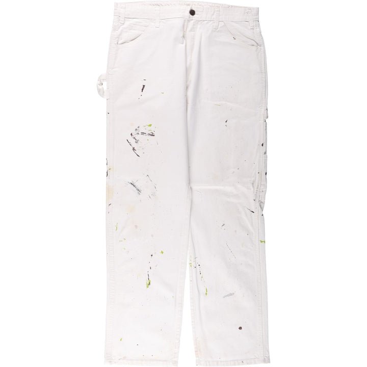 Dickies SHERWIN WILLIAMS Painter Pants for Men, W34 equivalent cotton white type Vintage Second Hand