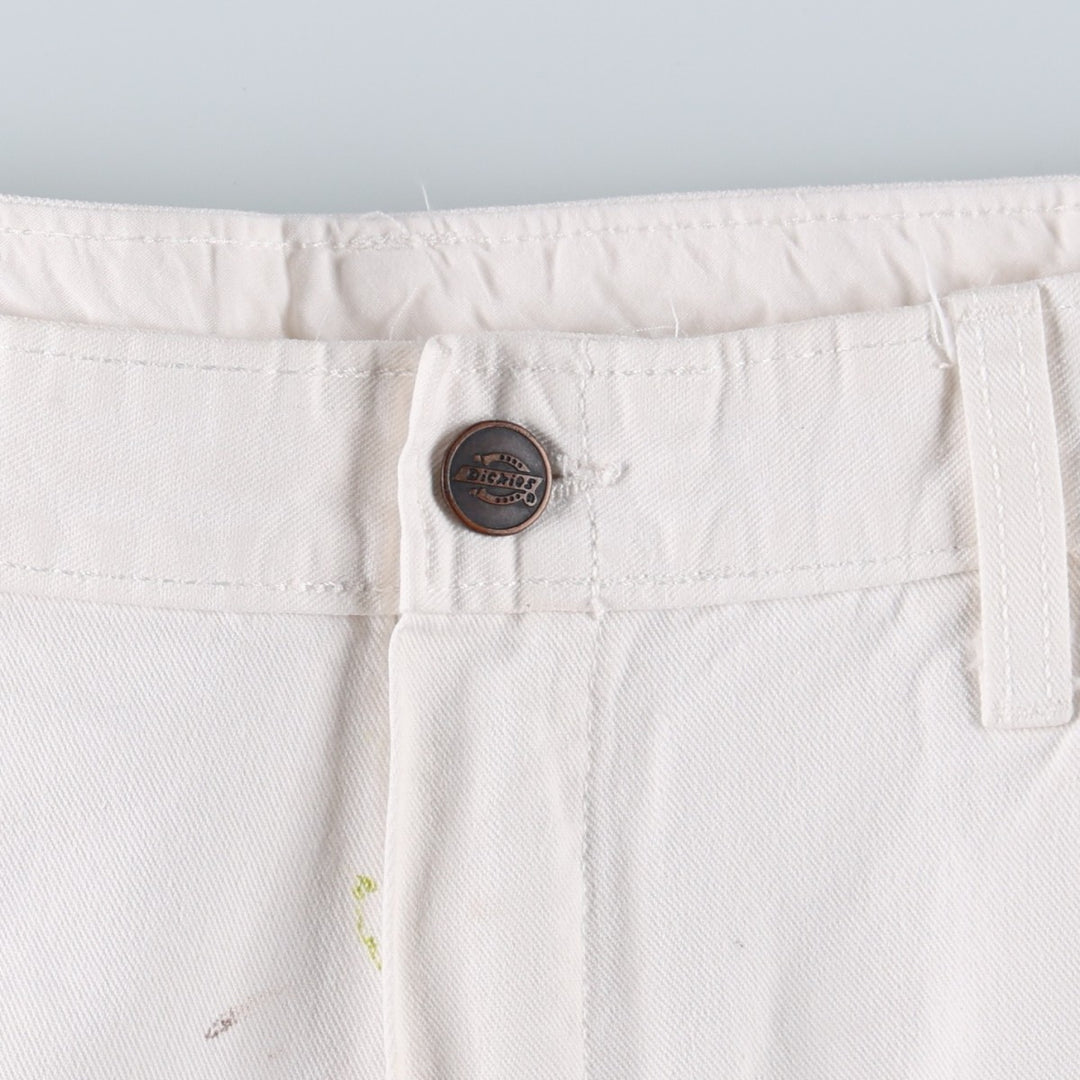 Dickies SHERWIN WILLIAMS Painter Pants for Men, W34 equivalent cotton white type Vintage Second Hand