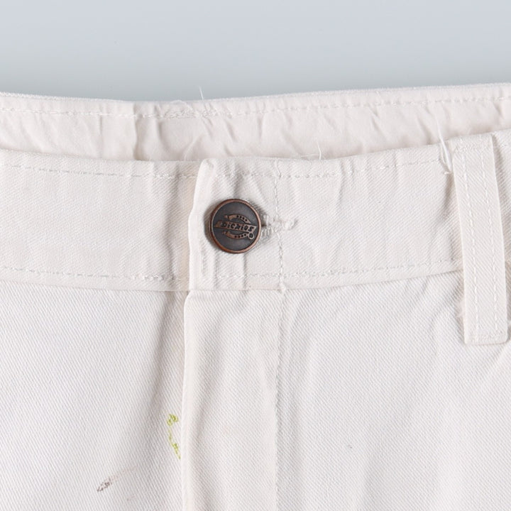Dickies SHERWIN WILLIAMS Painter Pants for Men, W34 equivalent cotton white type Vintage Second Hand