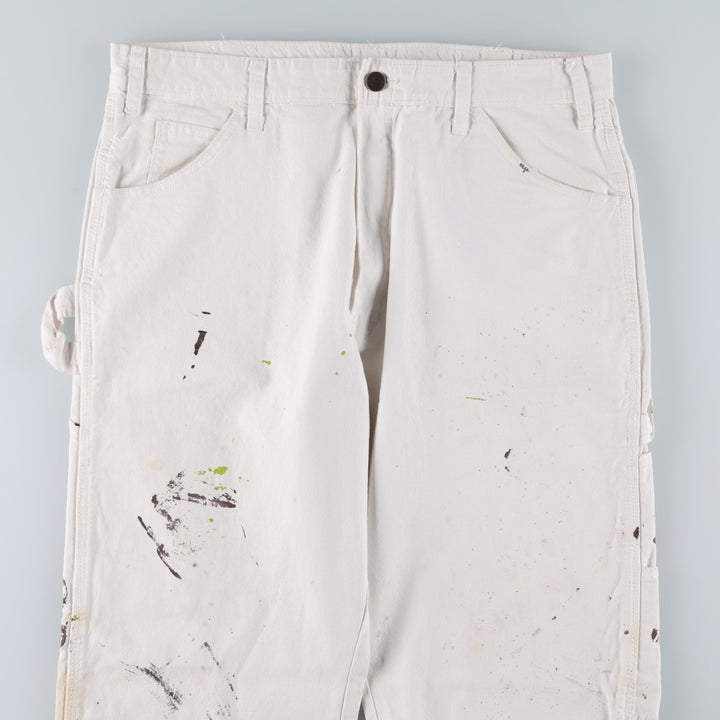 Dickies SHERWIN WILLIAMS Painter Pants for Men, W34 equivalent cotton white type Vintage Second Hand