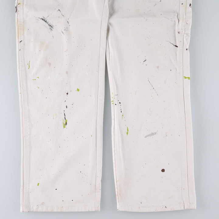Dickies SHERWIN WILLIAMS Painter Pants for Men, W34 equivalent cotton white type Vintage Second Hand