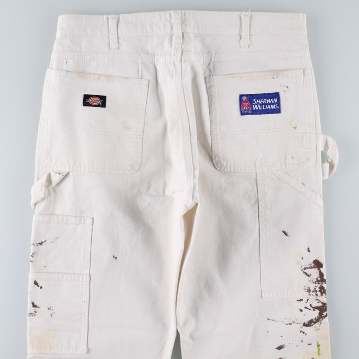Dickies SHERWIN WILLIAMS Painter Pants for Men, W34 equivalent cotton white type Vintage Second Hand