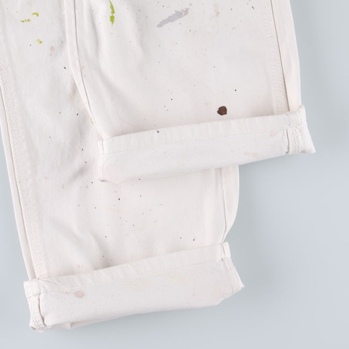 Dickies SHERWIN WILLIAMS Painter Pants for Men, W34 equivalent cotton white type Vintage Second Hand
