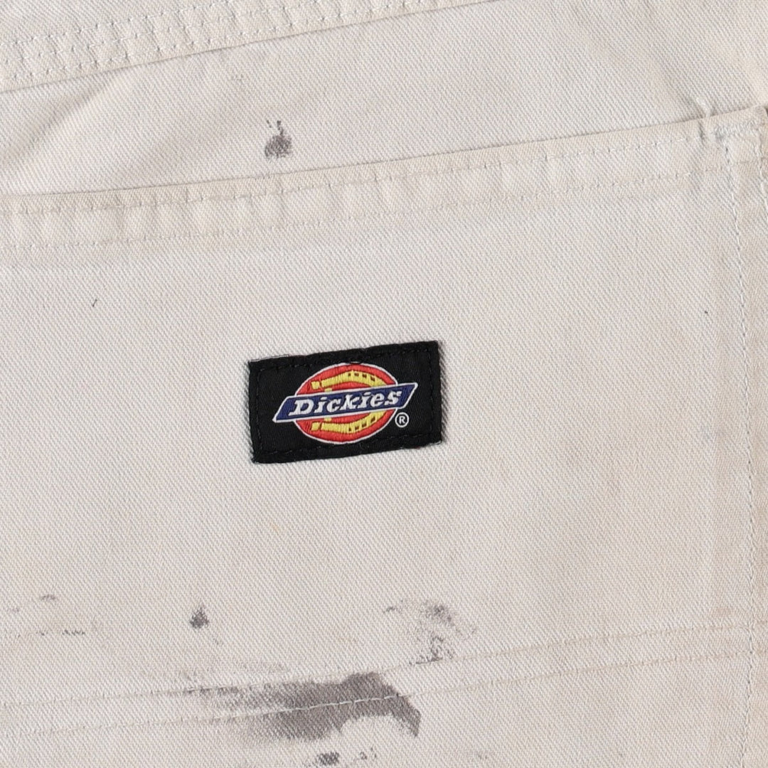 Dickies SHERWIN WILLIAMS Painter Pants for Men, W34 equivalent unclear pale white type Vintage Second Hand