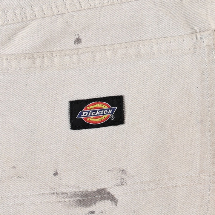 Dickies SHERWIN WILLIAMS Painter Pants for Men, W34 equivalent unclear pale white type Vintage Second Hand