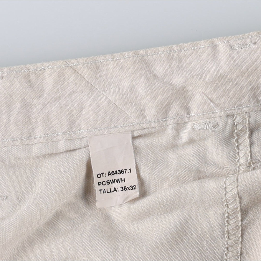 Dickies SHERWIN WILLIAMS Painter Pants for Men, W34 equivalent unclear pale white type Vintage Second Hand